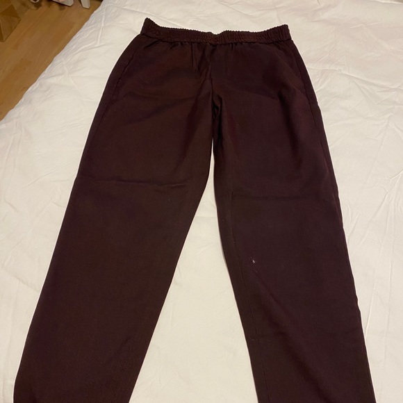 Banana Republic work pants, burgundy. Size 4 - Picture 1 of 4